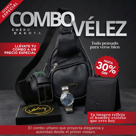 TRIO PERCHERO VELEZ + RELOJ | ESTILO Y CALIDAD