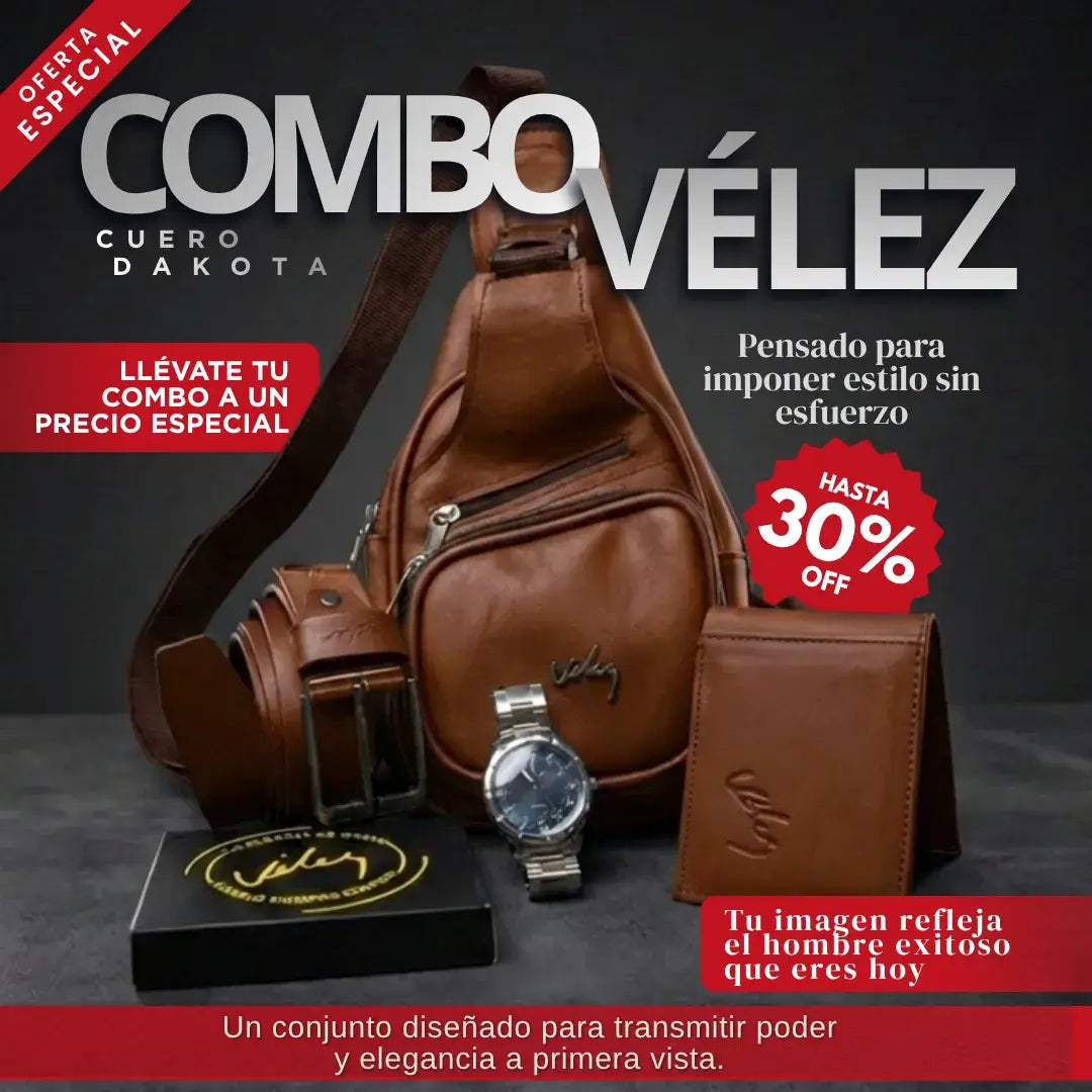 TRIO PERCHERO VELEZ + RELOJ | ESTILO Y CALIDAD