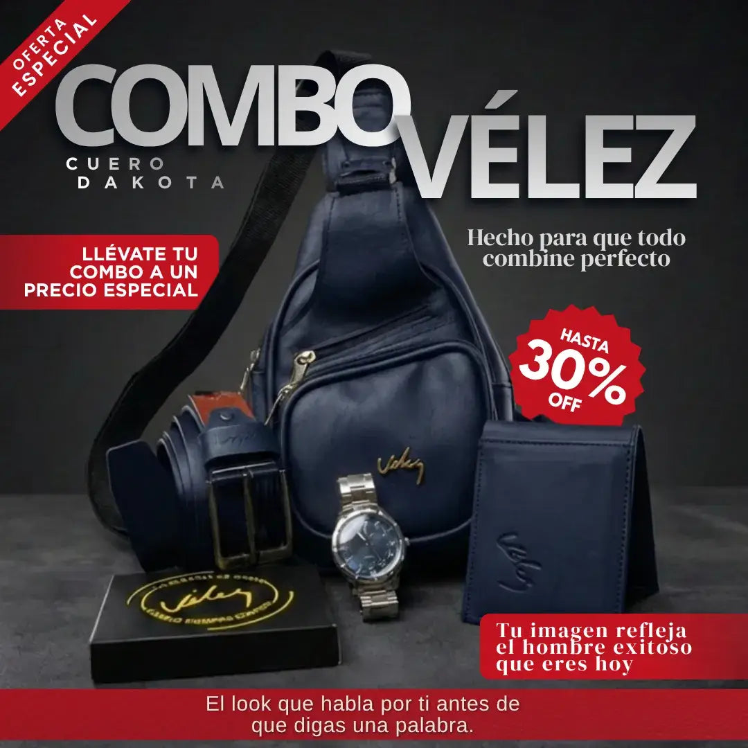 TRIO PERCHERO VELEZ + RELOJ | ESTILO Y CALIDAD