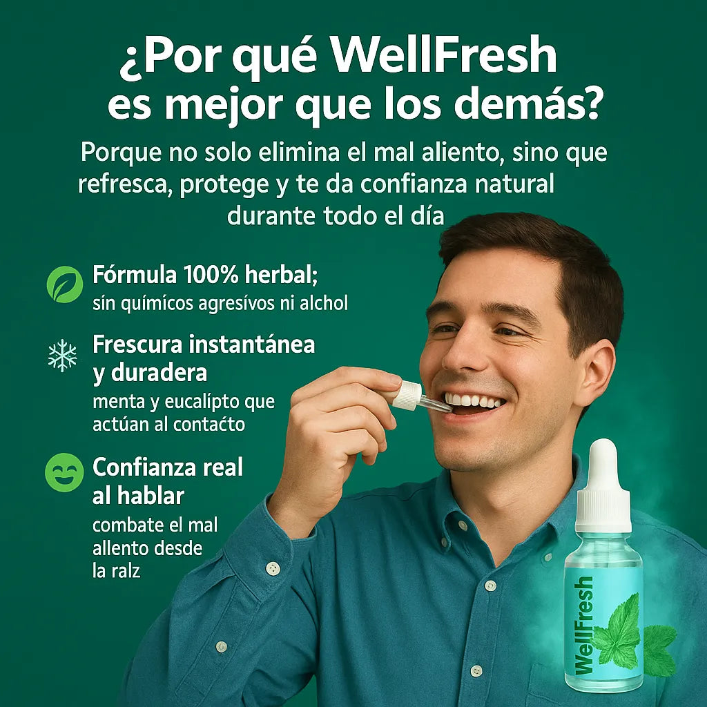Well Fresh Elimina El Mal Aliento